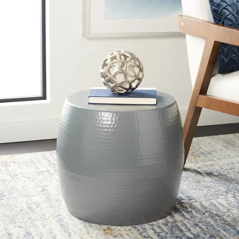 Table d'appoint ronde – 38 cm (L) x 38 cm (P) x 41 cm (H)