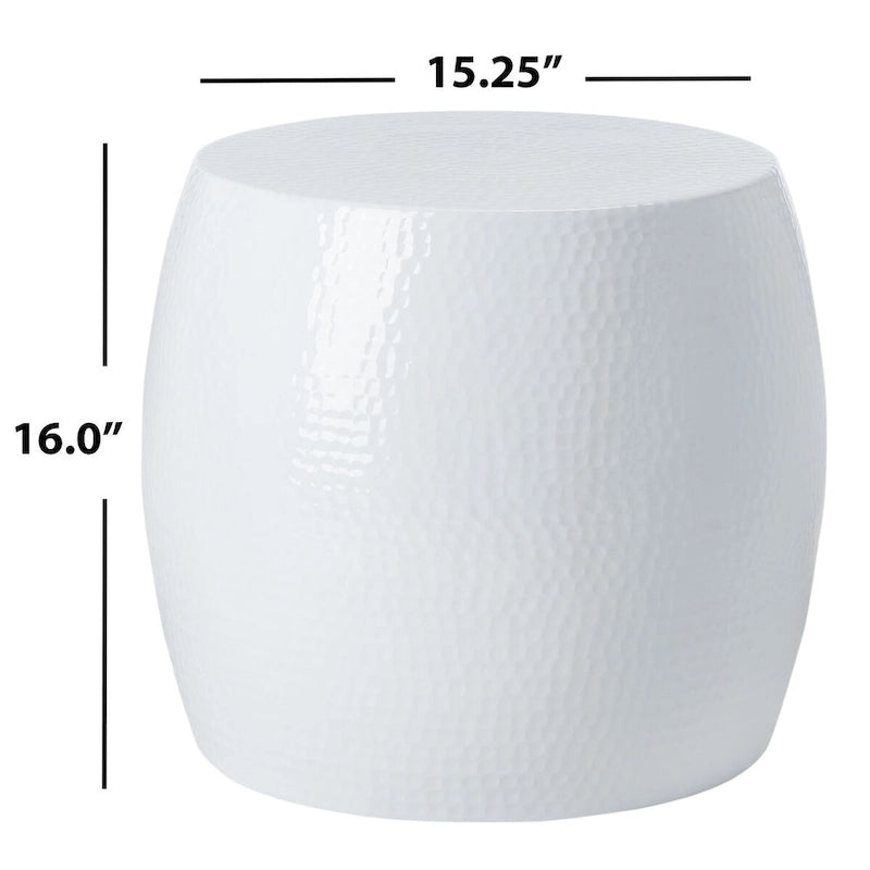 Table d'appoint ronde – 38 cm (L) x 38 cm (P) x 41 cm (H)
