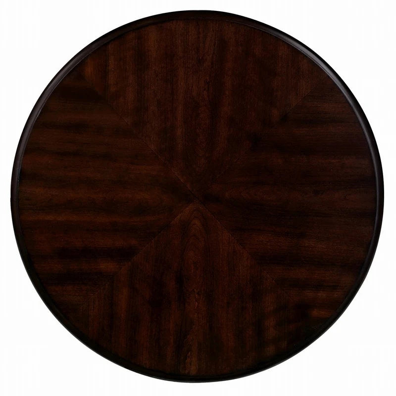 Table d'appoint ronde de 22 pouces avec étagère inférieure