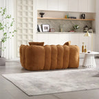 Pouf doux avec intérieur en mousse – Fauteuil inclinable carré pour le jeu vidéo et la télévision