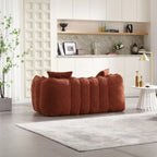 Pouf doux avec intérieur en mousse – Fauteuil inclinable carré pour le jeu vidéo et la télévision