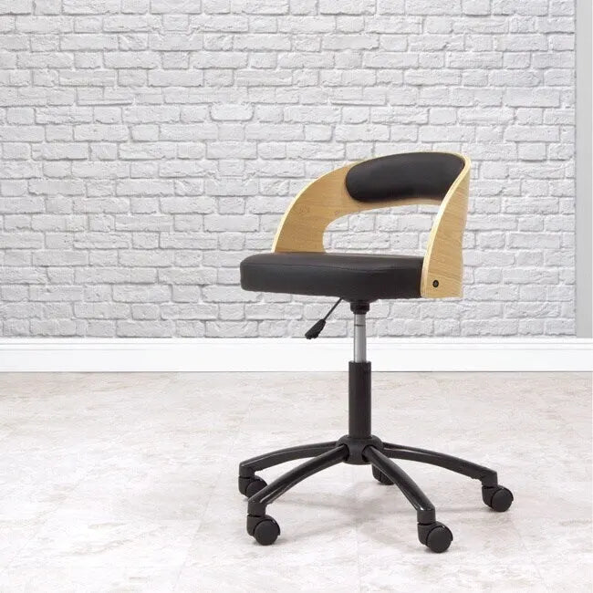 Chaise de bureau basse avec siège rembourré
