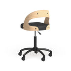 Chaise de bureau basse avec siège rembourré