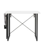 Table de couture pivotante avec panneau de rangement et plateforme réglable